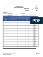 HR1127F03 - 3 Lista de Asistencia