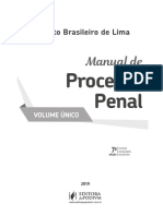 2019 Lima Manual Processo Penal