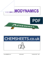 Chemsheets A2 1014 Thermodynamics Booklet ANS