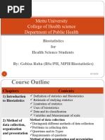 CH-1 Introduction To Biostatistics