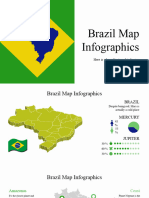 Brazil Map Infographics by Slidesgo