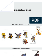 Digimon Evolines
