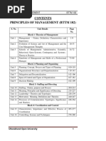 Principles of Management & Organisation Behaviour