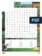 t2 T 16444 Pets Themed Word Search