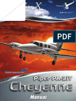 Piper PA-31T Cheyenne X UG