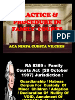 Practice and Procedure in Family Law