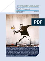 Revista Peruana de Filosofía Aplicada N. 24 v. 16 (Enero - Junio 2023) Filosofía de La Protesta