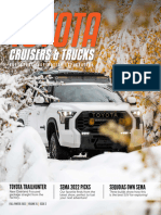 Toyota Cruisers Trucks Fall Winter 2022