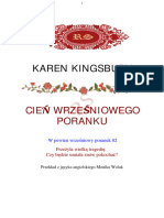 Kingsbury Karen - W Pewien Wrześniowy Poranek 02 - Cień Wrześniowego Poranka