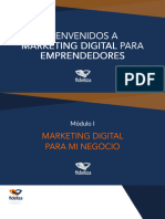 Módulo I - Marketing Digital para Mi Negocio