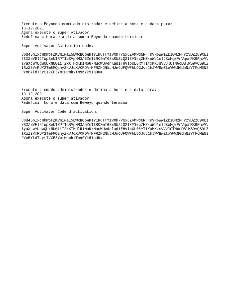 Keygen Activation | PDF