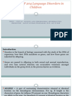 Genetic Chromosoe Disorder