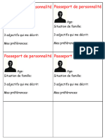 Passeport de Personnalité