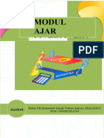 Modul Ajar Matematik: Aljabar