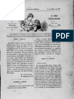Jornal Scientifico-Litterario A Mai de Familia - No1 - 15-Jan-1888 - 10o Anno - Publicacion Quincenal - 8 Pgs
