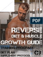 Reverse Diet and Muscle Growth Guide