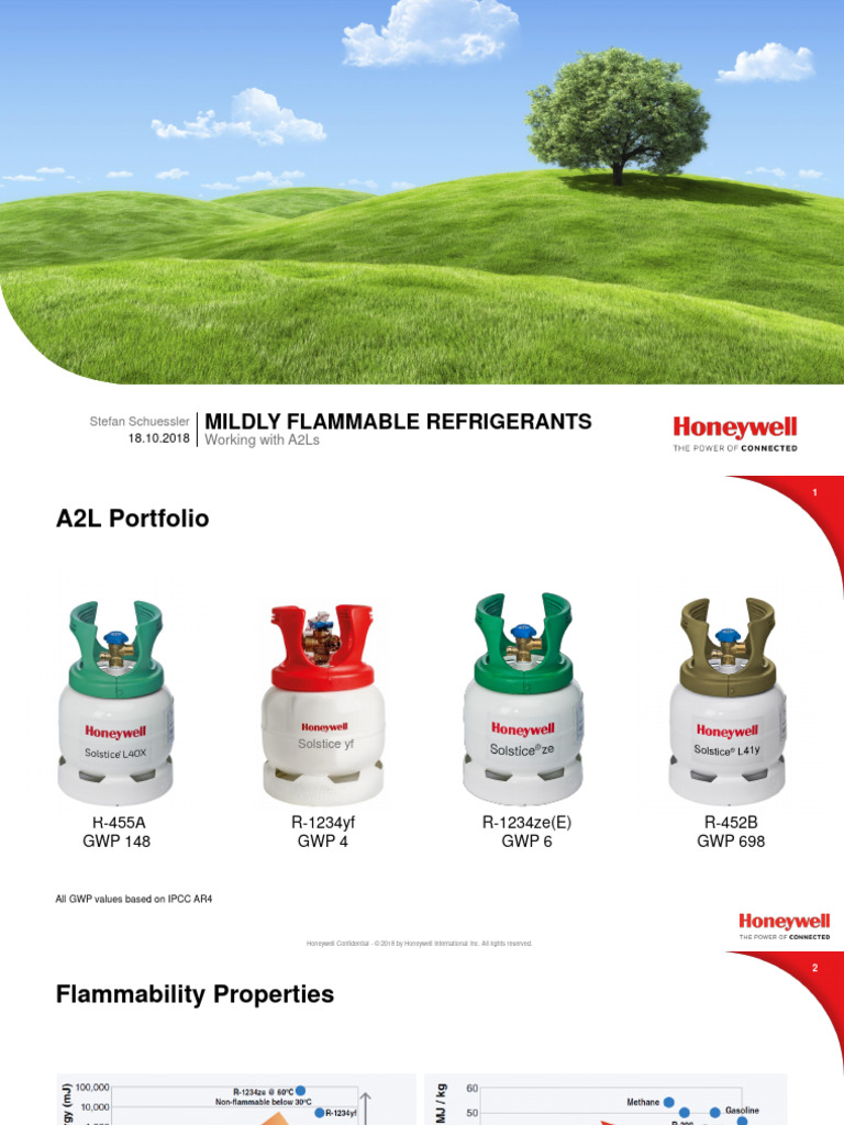 Mildly Flammable Refrigerants PDF Chemical Process Engineering