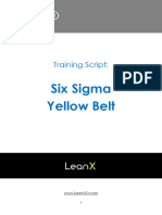 Six Sigma Yellow Belt-script v.03 ENG