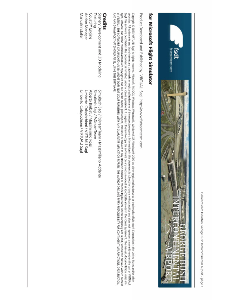 KIAH Airport Manual | PDF