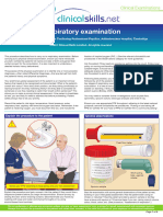 Adults Respiratory Examination - P1 P9