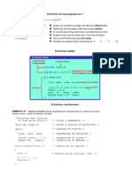 3.-Estructura de un programa en C