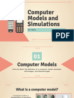 Computer Models and Simulations