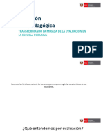 Eje Temático - Evaluación Psicopedagógica