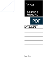 Icom IC-M45 Service Manual
