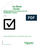 M221 Modbus Master Example