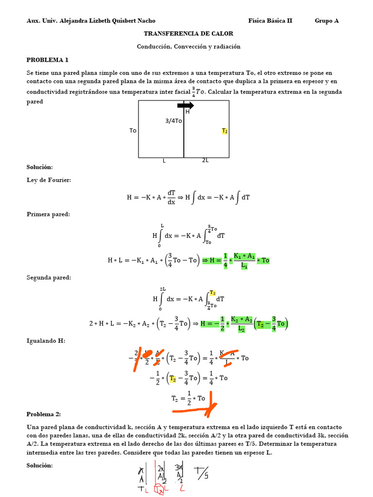 Transferencia de Calor | PDF | Conduccion termica | Transferencia de calor
