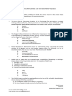 DRRR Diagnostic Test