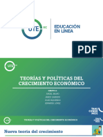 Teorías y Políticas Del Crecimiento Económico Grupo 6