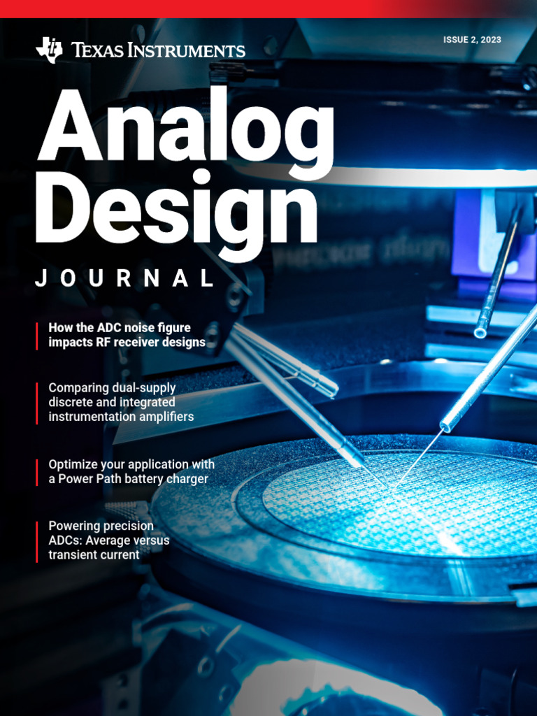 Analog Design Journal PDF Analog To Digital Converter Amplifier