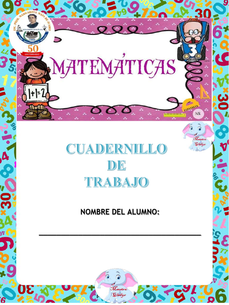 2do Grado - Cuadernillo de Matemáticas - 2024-GLADYS | PDF
