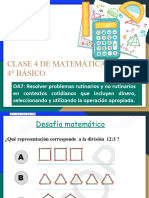 Clase 4 de Matemática 4° Básico