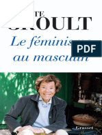 Le Féminisme Au Masculin (Benoîte Groult)