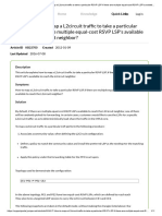 (M - MX - T) How To Map A L2circuit Traffic To Take A Particular RSVP LSP If There Are Multiple Equal-Cost RSVP LSP's Available To Reach The L2circuit Neighbor