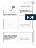 Aula 01 - Auditoria Ambiental Simulada e A Prática Do Auditor - Prof Sandra Lopes