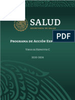 Programa de Acción Específico Virus de Hepatitis C 2020-2024