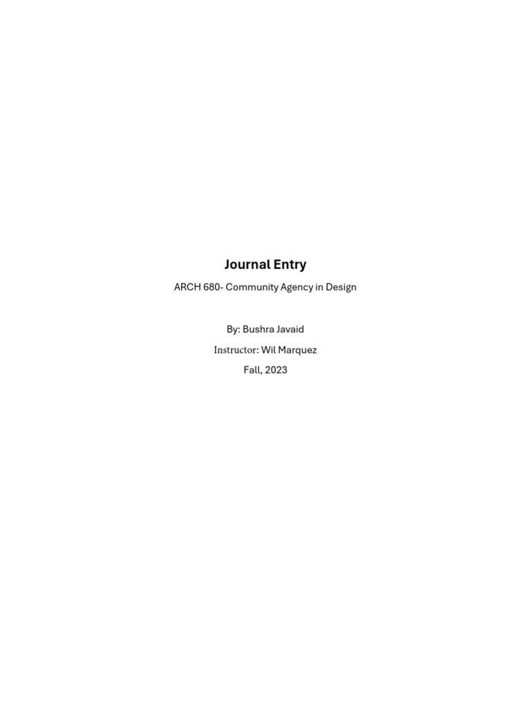 Community-Driven Design & Development | PDF | Detroit | Community
