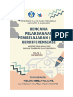 RPP Berdiferensiasi Ipas Kelas 4 SD