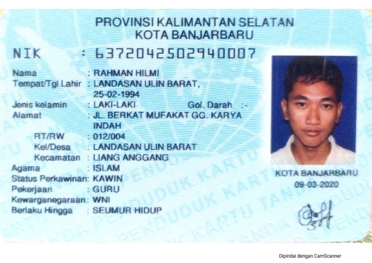 Scan KTP | PDF