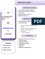 Rayen CV PDF CV
