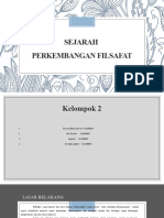 Sejarah Perkembangan Filsafat