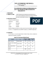 INFORME DEL SUPERVISOR DE OBRA DEL ADICIONAL