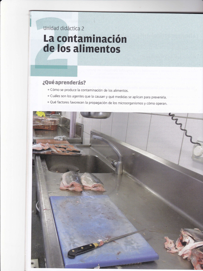 Unidad Ii Contaminacion de Alimentos | PDF | Alimentos | Infección