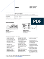 Datasheet Generador EDG 20P 6