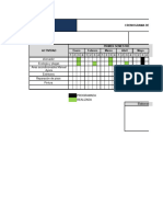 Cronograma de Mantenimiento de Almacén AL1