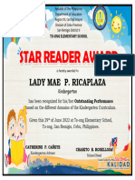 Star Reader Award