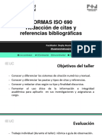 NORMAS ISO 690 Refrencias Articulo Cientifico